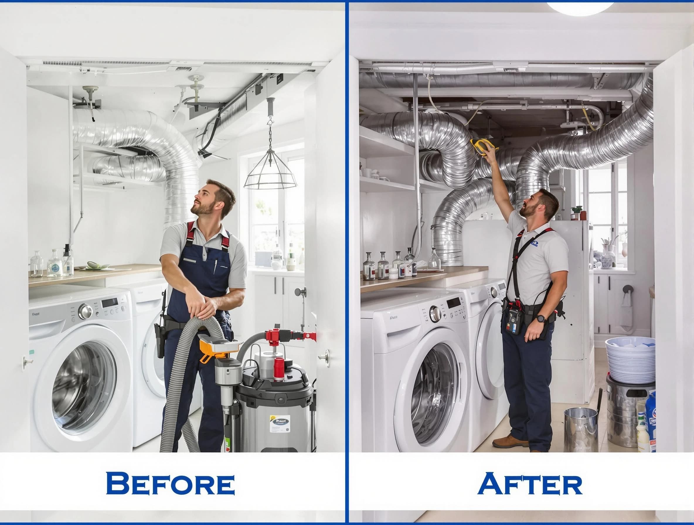 Expert gas dryer vent cleaning by Newcastle Dryer Vent Cleaning in Newcastle
