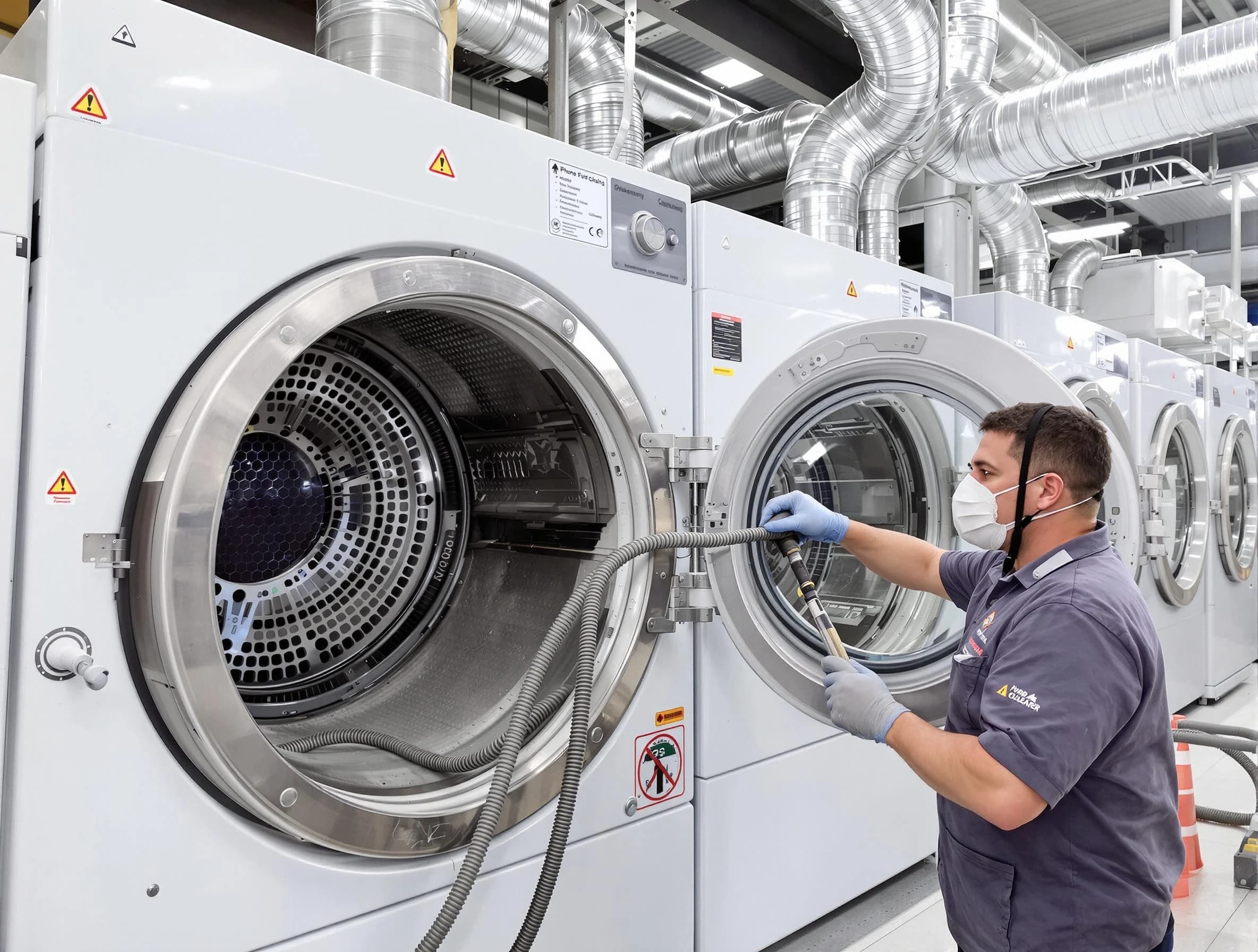 Industrial-grade dryer vent cleaning by Newcastle Dryer Vent Cleaning in Newcastle